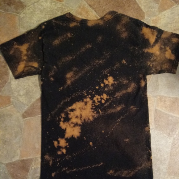 Led Zeppelin Ruins Zoso Custom Bleach Design - Picture 2 of 3